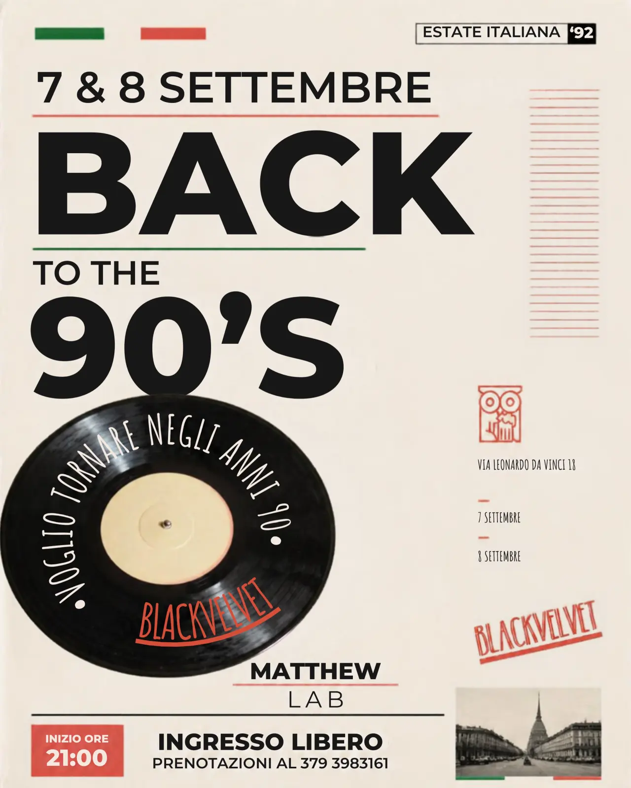 BACK TO THE 90’S